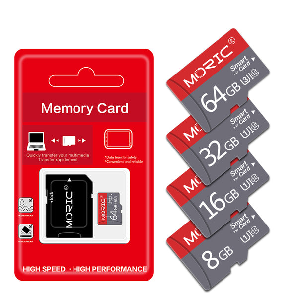 MORIC TF Card Memory Card 128GB 64GB 32GB High Speed TF Flash Card Memory TF SD Cards for Tablet camera mobile phone