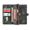 Caseme Magnetic Detachable Zipper Wallet Cash Pocket Card Slots Protective Case For iPhone XS Max