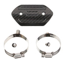 4/5/8inch Carbon Motorcycle Exhaust Muffler Pipe Heat Protective Shield Cover