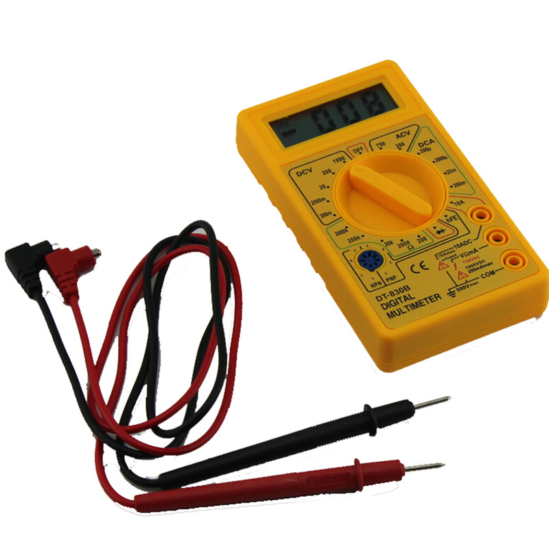 ALL SUN DT830B 1000V 10A LCD Portable Digital Multimeter AC/DC Ammeter Voltmeter Ohmmeter Electrical Tester