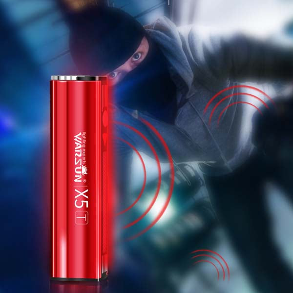 WARSUN X5T USB Rechargeable EDC LED Flashlight Power Bank Porcket Light MIni Torch Powerful