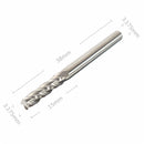 10pcs 3.175mm Shank Carbide Milling Cutter CNC 4 Flute Spiral Bit End Mill CEL 15mm