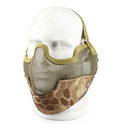 WoSporT MA-10 CS Protective Half Face Mask Fencing Tactical War Game Airsoft Outdooors