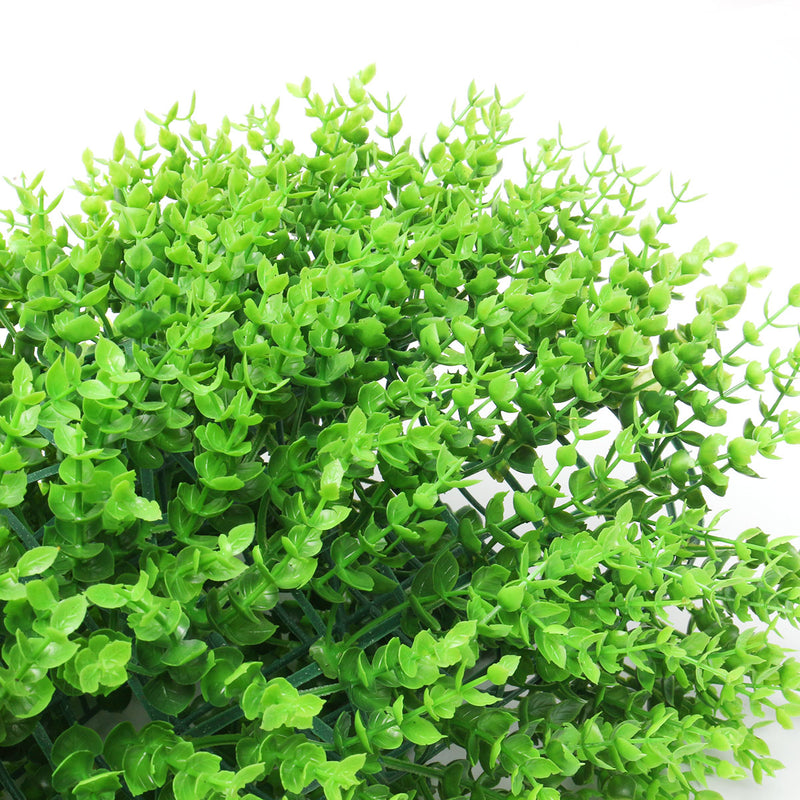 40*60cm Artificial Plant Foliage Hedge Grass Mat Greenery Panel Decorations Wall Fence