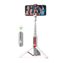 BlitzWolf BW-BS10 All In One Portable bluetooth Selfie Stick Hidden Phone Clamp with Retractable Tripod