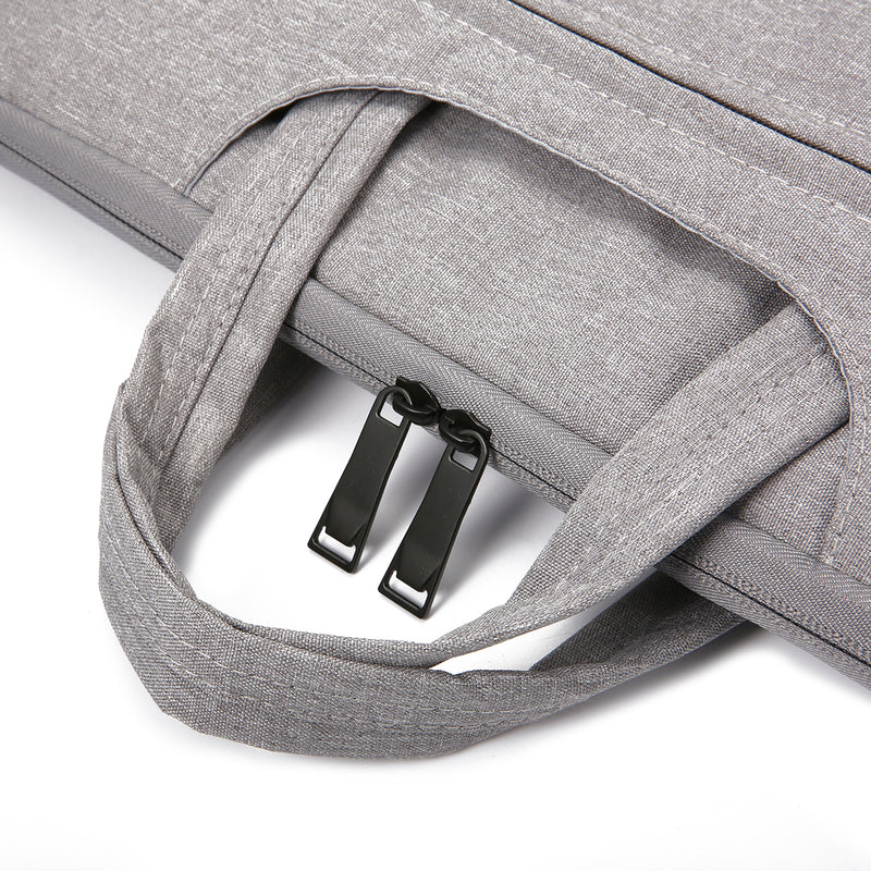 Hizek Waterproof Laptop Sleeve With Handle & Zipper Briefcase Carrying Bag