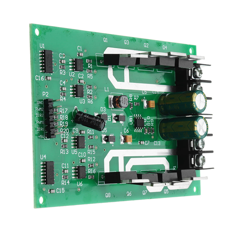 DC 3V To 36V 15A Industrial Grade High Power Double Motor Driver Module With H-Bridge
