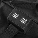Black Oxford Car Seat Back Storage Bag Multi-Pocket with 4 USB Ports Universal