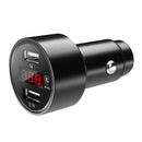 iMars Car GPS Tracker Locator Real Time Tracking Device Dual USB Car Charger Voltmeter