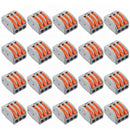 2/3/4/5Pin Wire Connector Terminal Block Conductor Threader Splitter Universal Connectors Terminals Electric Cable Wire Connector