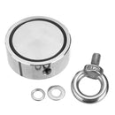 Double Side 160-1500KG Neodymium Fishing Salvage Recovery Magnet For Detecting Metal Treasure