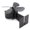 4 Blades Heat Powered Stove Fan For Ultra Quiet Log Wood Burner Fireplace Home Eco Fan