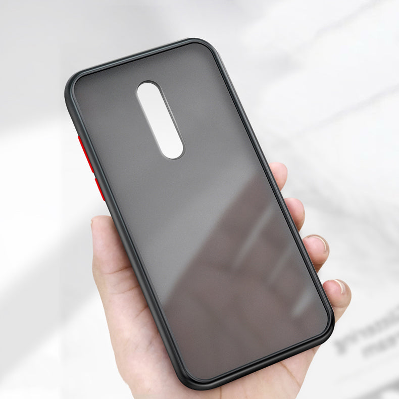 Bakeey Armor Shockproof Anti-fingerprint Matte Translucent Hard PC&Soft TPU Edge Protective Case For Xiaomi Mi 9T / Xiaomi Mi 9T pro / Xiaomi Redmi K20 / Redmi K20 pro