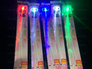 Flash LED Hair Braid 40CM Decorative Valentines Gift Party Light-Up Optic Fiber Extension Barrette