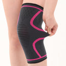 KALOAD 1 Pair Knee Pad Fitness Running Cycling Nylon Elastic Knee Support Non-slip Warm Protector