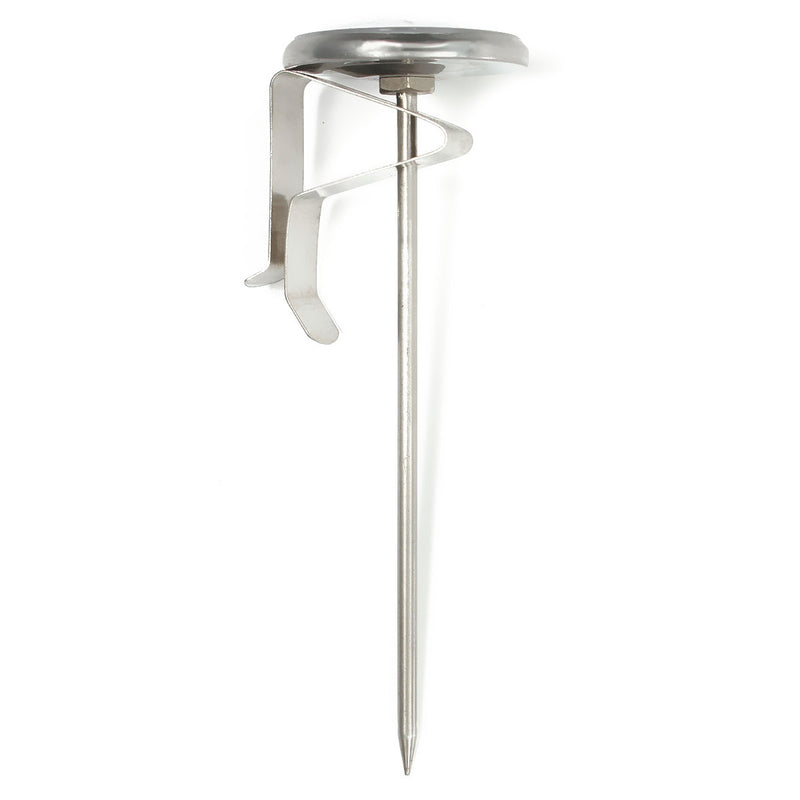 Stainless Steel Coffee Milk Frothing Candy Liqued Probe Thermometer Clip