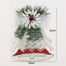 Plastic Christmas Tree Ornaments White Christmas Decoration Christmas Ornaments