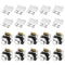 10Pcs Push Button Drawer Cupboard Door Catch Lock Caravan Rv Cabinet Latch Knob