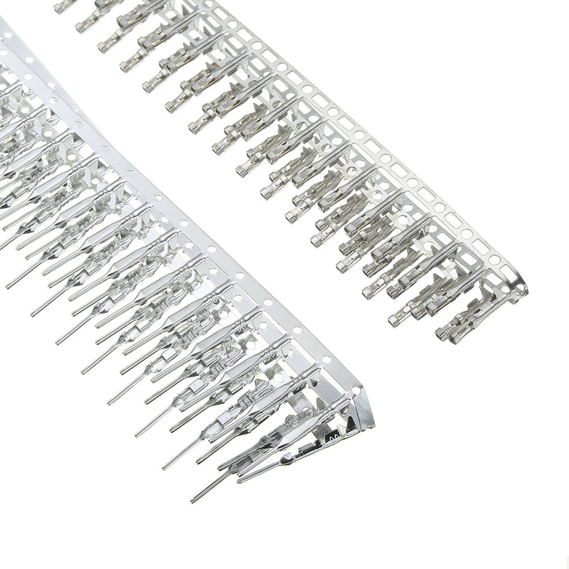 750pcs 2.54mm Dupont Connector 1/2/3/4/5 Pin Male Female Header Housing Crimp Connectors Terminal Jumper Wire Cable Connectors