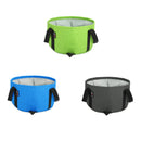 BUBM TJD Portable Folding Wash Basin Container Pail Collapsible Water Bucket for Camping Travel
