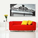 AU Print Wall Decor Black White Door Paintings Art Canvas Pictures Room Poster