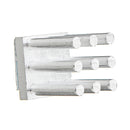 3pcs 10*10*12.5mm Radiator Cooling Block Square Heatsink for TMC2100/TMC2208/TMC2130 3D Printer Part