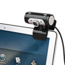 GINWFEIY USB Laptop Camera 360-degree 720P HD Resolution With Microphone For Notebook