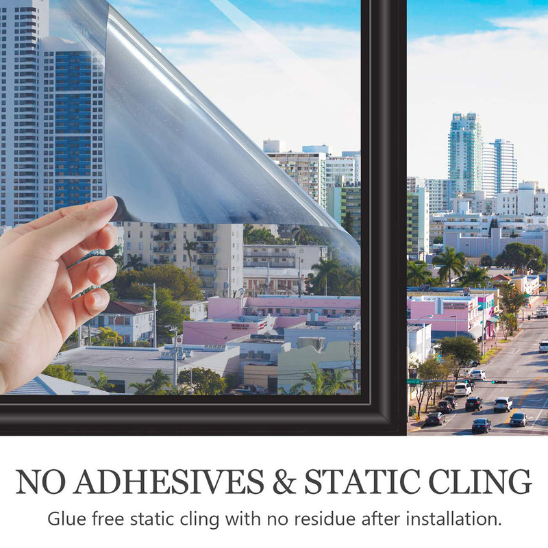1M/3M Glass Window Film Heat-insulating Film Building Sunscreen Glass Tint Film UV Heat Reflective Sticker Protector