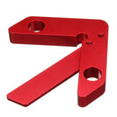 Drillpro 45/90 Degree Right Angle Line Gauge Woodworking Center Scriber Wood Working Carpenter Ruler