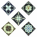 10Pcs/set Noctilucent Floor Tile Diagonal Sticker Self Adhesive Decals Wall Decor Waterproof PVC