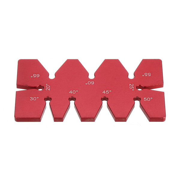Aluminum Alloy Screw Thread Grinding Cut Angle Gage Gauge Measuring Tool