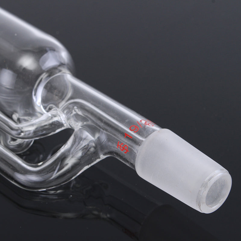 125ml Glass Soxhlet Extractor Kit Condenser and Extractor with 2x125ml Flask