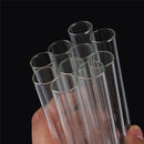 10Pcs 20x150mm Borosilicate Glass Test Tube Tubing Blowing Pyrex Tubes 38mL