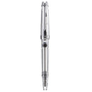 PENBBS 268 Transparent Resin Vacuum Filling Fountain Pen Fine Nib