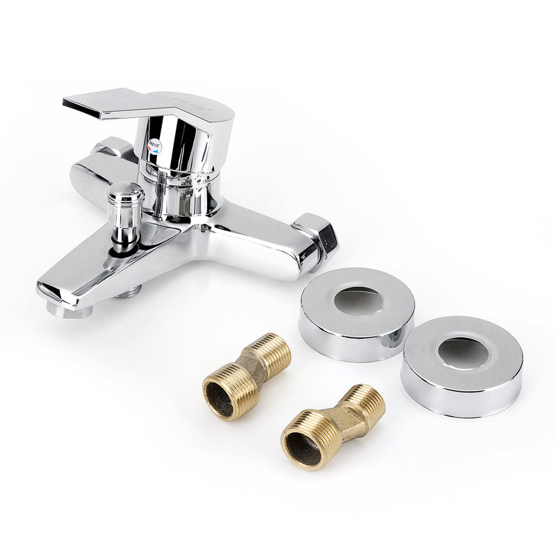 Wall-mounted Faucet Toilet Bath Sink Tap Copper Alloy Shower Head Nozzle