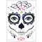 Halloween Cosplay Waterproof Temporary Skull Face Tattoo Sticker Makeup Dress Art Prop