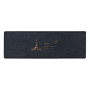 Eiffel Tower Waterproof Carpet Non Slip Door Floor Rug Mat Home Kitchen Bathroom