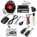 Universal 1 Way Car Vehicle Protection Alarm Security System Keyless Entry Siren 2 Remote