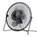 6 Inch USB Small Desk Fan Portable 4 Blades Cooler Cooling Fan For Camping Travel