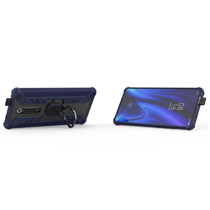 Bakeey Armor Shockproof Ring Holder Hard PC Protective Case For Xiaomi Mi9T / Xiaomi Mi 9T Pro / Xiaomi Redmi K20 / Redmi K20 Pro
