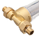 TMOK Water Pre Filter System 3/4" & 1" Brass Mesh Prefilter Purifier w/ Reducer Adapter