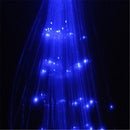 Flash LED Hair Braid 40CM Decorative Valentines Gift Party Light-Up Optic Fiber Extension Barrette