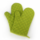 KCASA KC-PG02 1Pcs Silicone Coating Oven Mitts Microwave Oven BBQ Heat Resistant Pot Holder Gloves