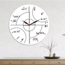 Emoyo ECY063 Creative Mathematics Wall Clock 3D Wall Clock For Home Office Decorations A