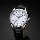 VA VA VOOM VA-203 Men Business Style Quartz Watch Casual Leather Strap Simple Dial Watch