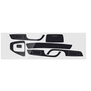 RHD Carbon Fiber Vinyl Film Interior Sticker Vinyl For BMW 3 Series E90 E92 E93 2005-2013