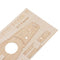 Wooden Deck With Anchor Chain For Tamiya 78029 1:350 USS Battleship BB-63 Model