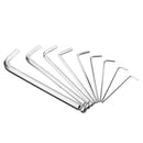 9pcs L Wrench Ball End Long Arm Hex Key Allen Wrench Set Powerful Repair Tool