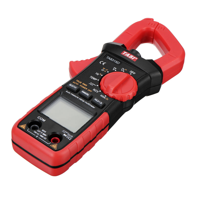 TA8315D Clamp Meter Multimeter High Precision Digital Ammeter Table  AC and DC Universal Automatic Multifunction