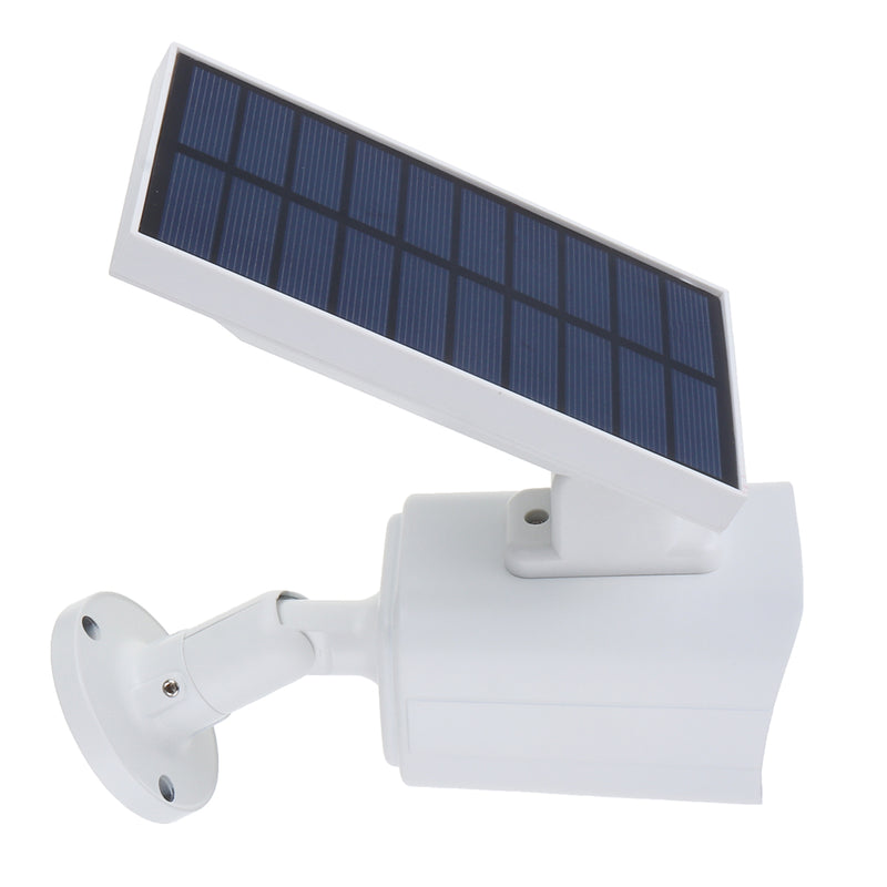 1000LM 5W 8 LED Solar Power LED Light Dummy Security Camera Wall Lamp Motion Sensor IP66